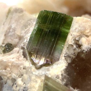 Watermelon Tourmaline Crystal Mineral Specimen 90.50g